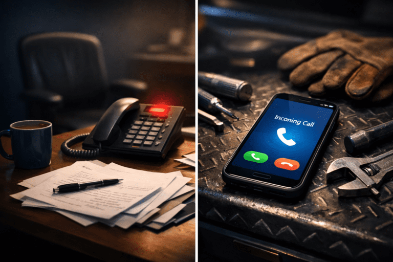 AI Receptionist vs. Hiring a Dispatcher for Contractors